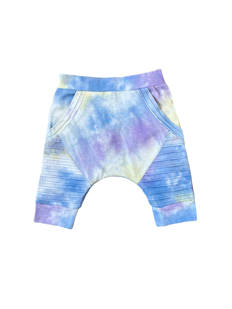 Biker Shorts- Rainbow Tie Dye