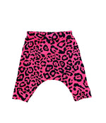 Harem Shorts- Pink Leopard